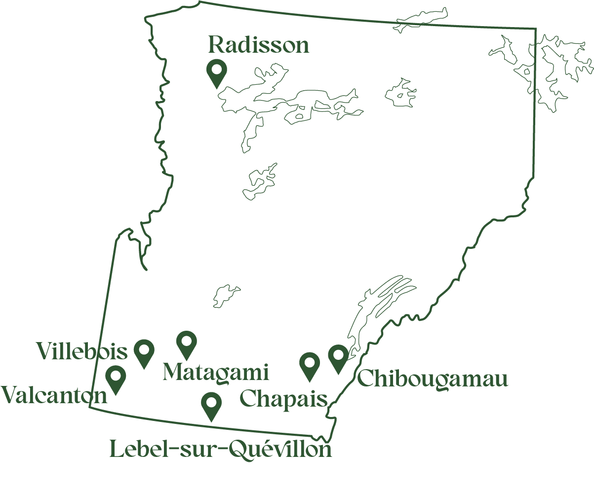 VäHumania - Les villes de la Baie-James