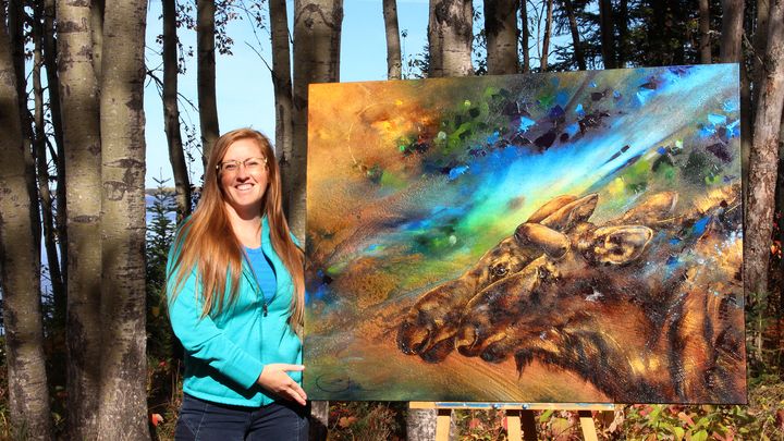 Atelier de peinture & visite d’une galerie d’art